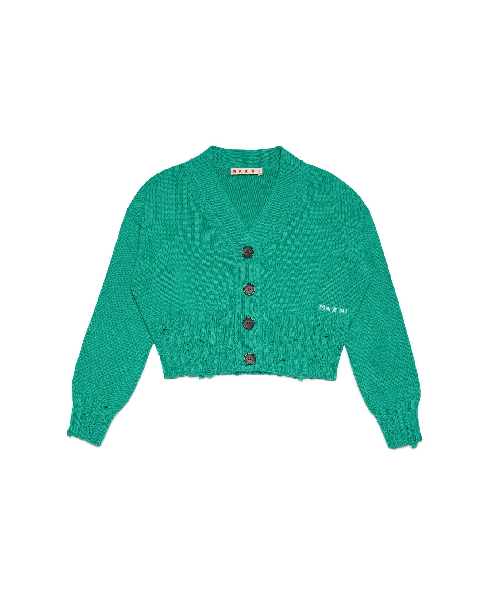 MARNI Strickjacke Kinder Vert Émeraude von MARNI