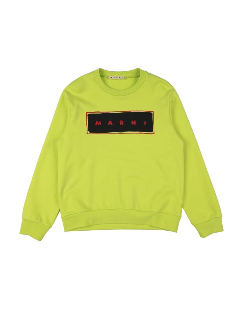 MARNI Sweatshirt Kinder Limettengrün von MARNI