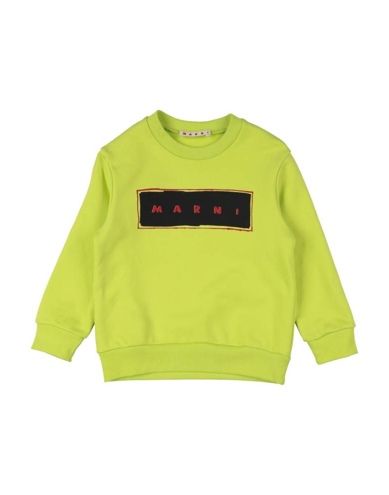 MARNI Sweatshirt Kinder Limettengrün von MARNI
