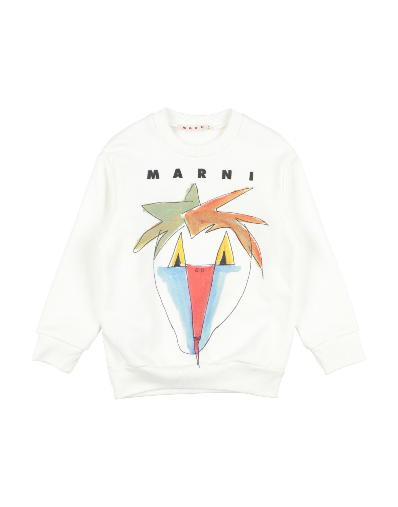 MARNI Sweatshirt Kinder Off white von MARNI