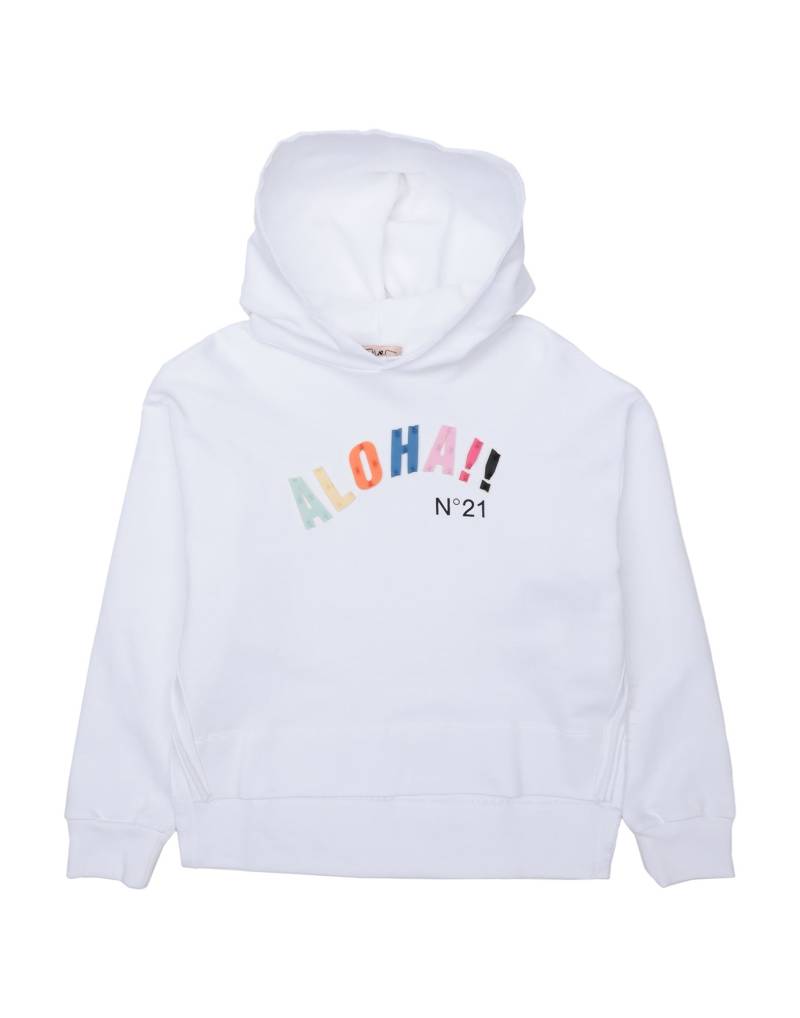 N°21 Sweatshirt Kinder Weiß von N°21