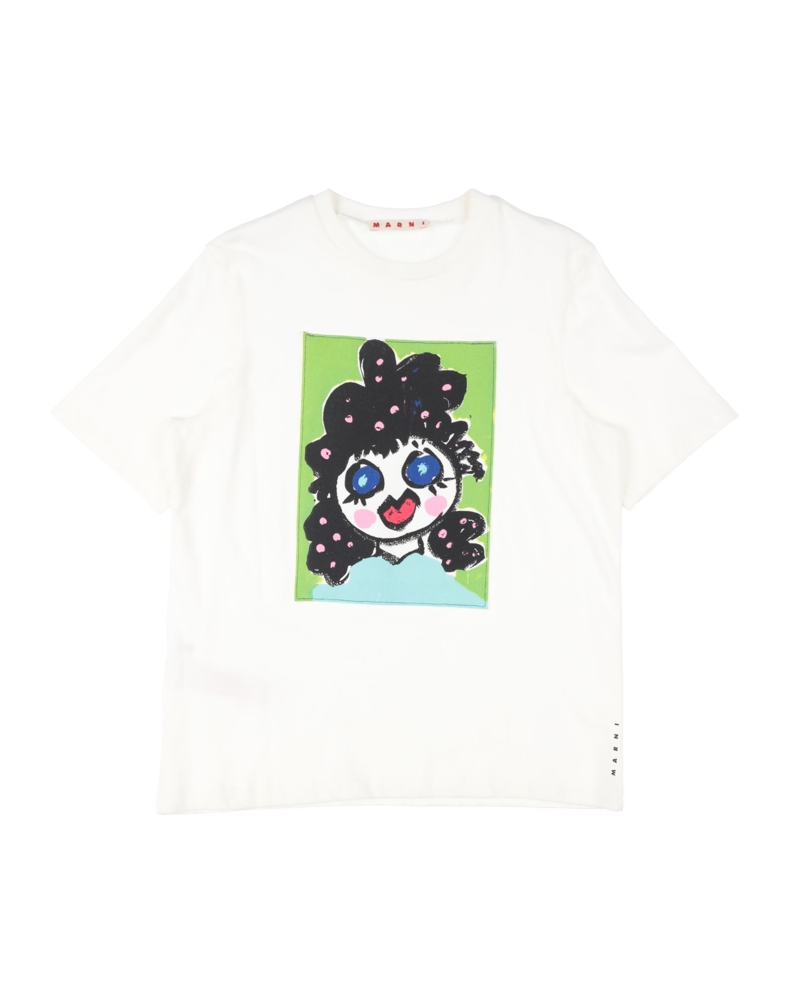 MARNI T-shirts Kinder Cremeweiß von MARNI