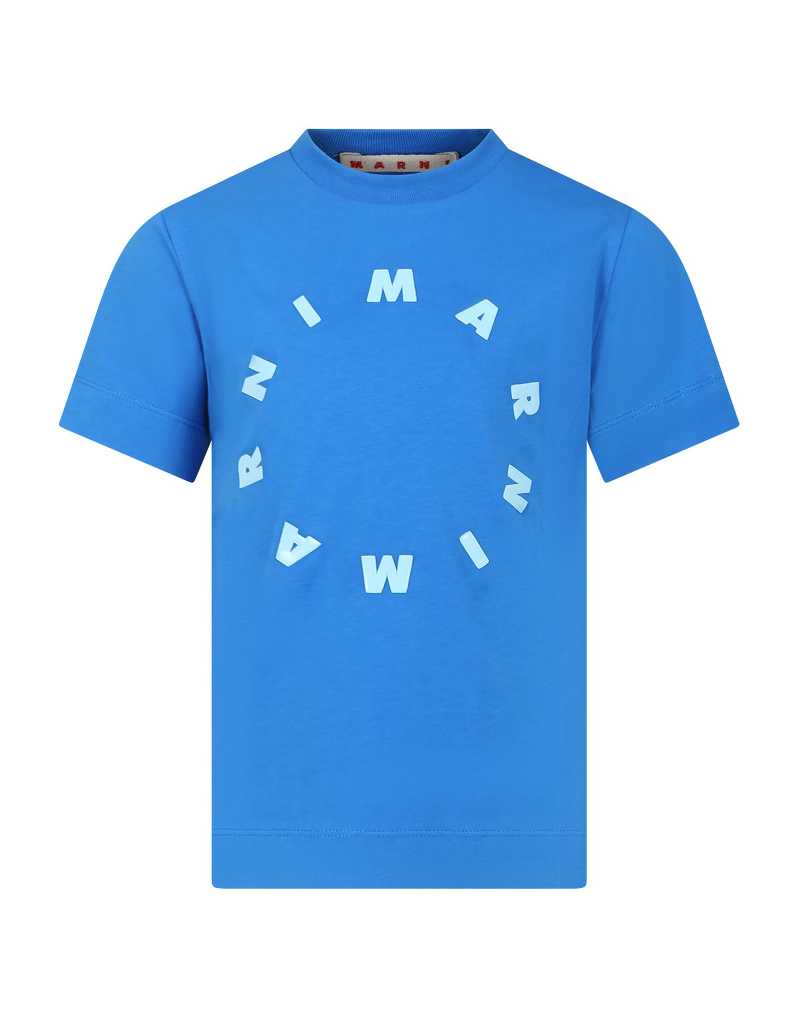 MARNI T-shirts Unisex Azurblau von MARNI