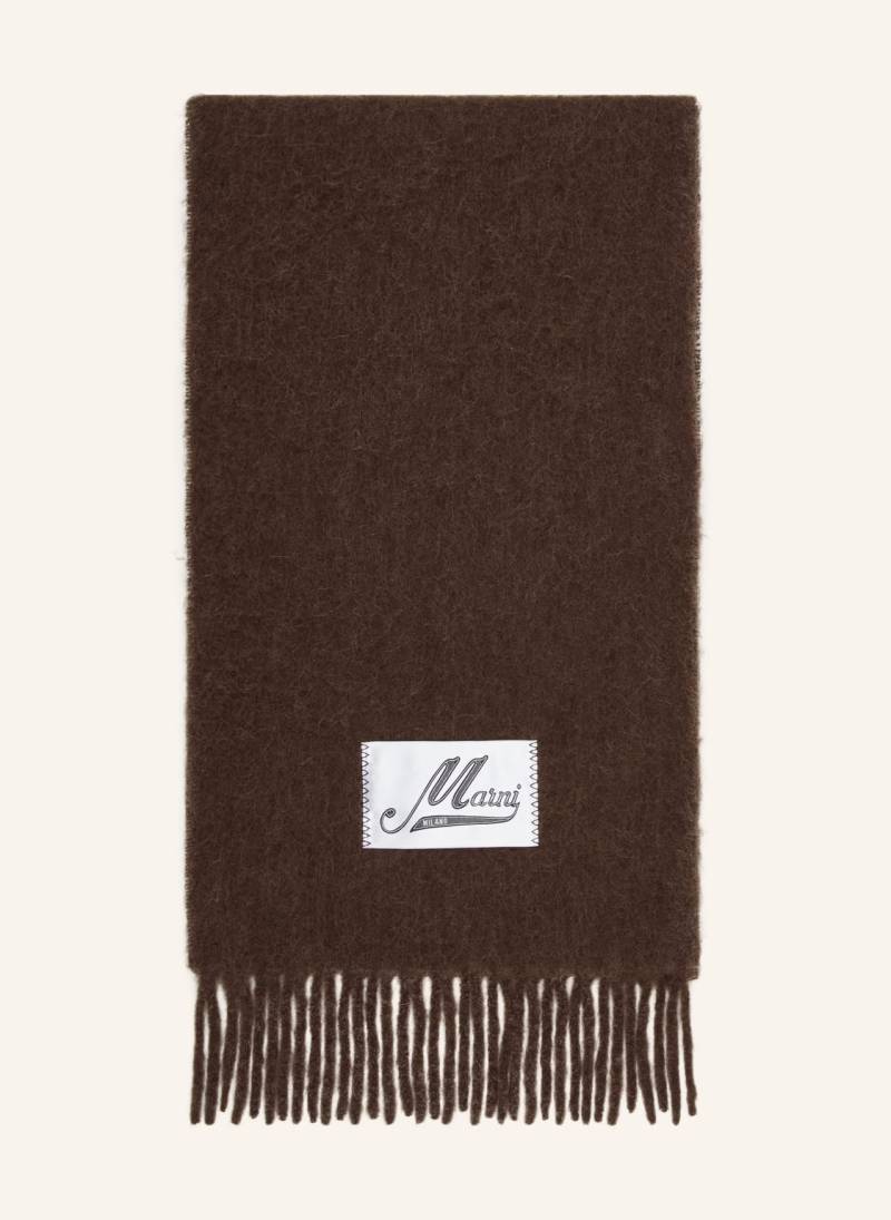 Marni Alpaka-Schal Donna braun von MARNI