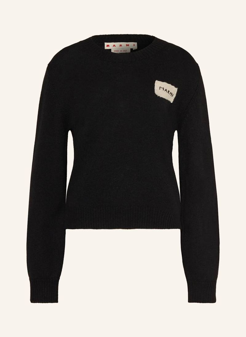Marni Cashmere-Pullover schwarz von MARNI