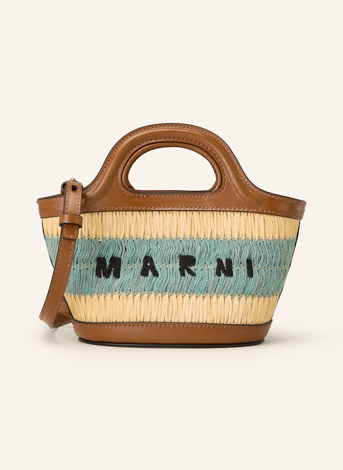 Marni Handtasche Micro beige von MARNI