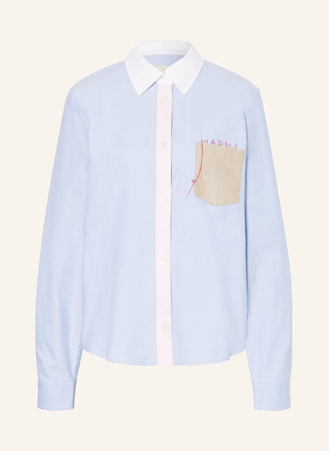 Marni Hemdbluse blau von MARNI