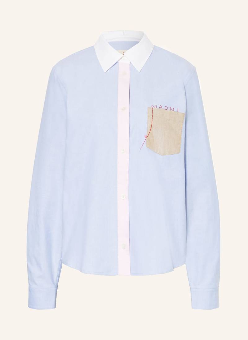 Marni Hemdbluse blau von MARNI
