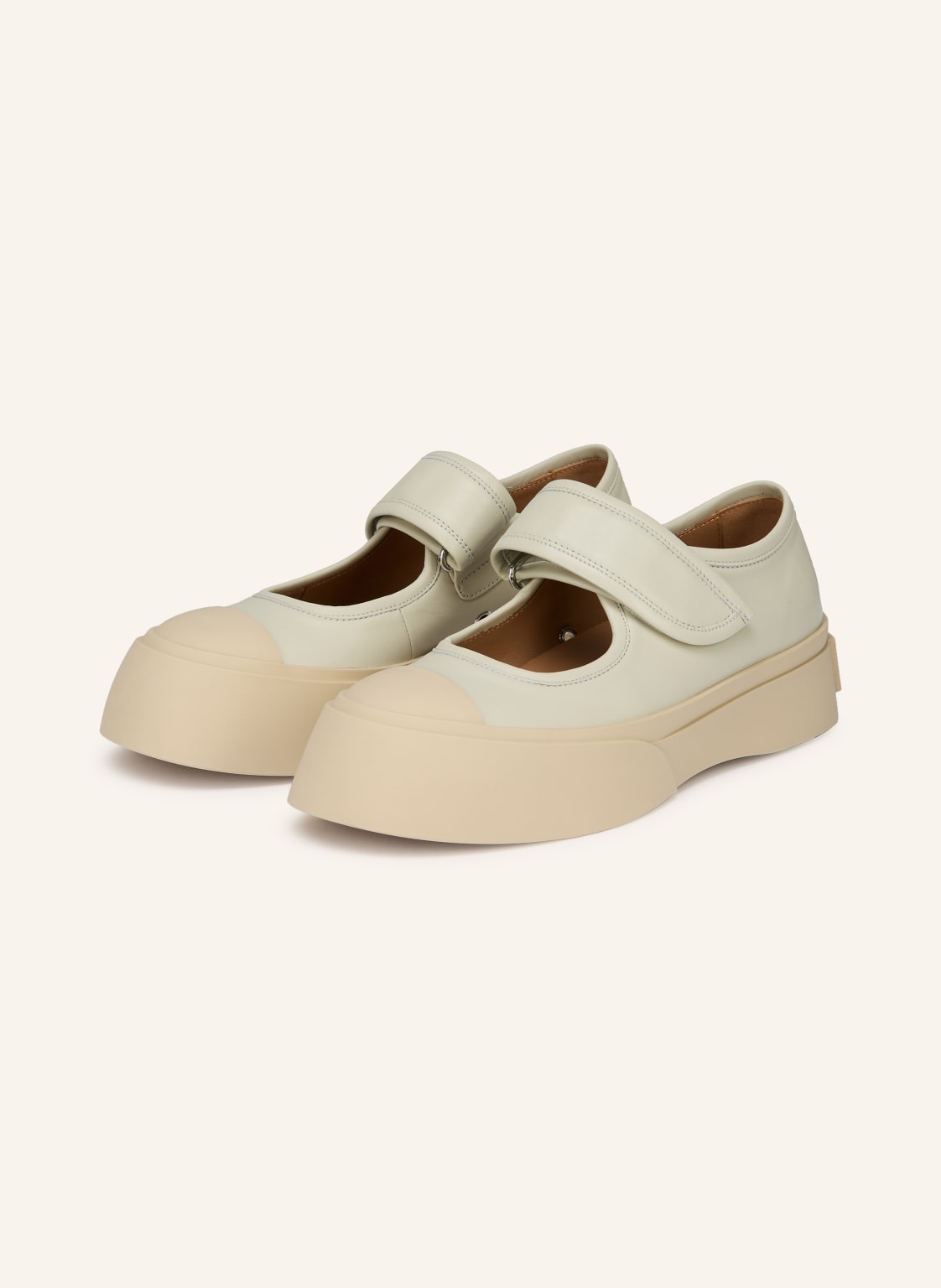 Marni Plateau-Ballerinas weiss von MARNI