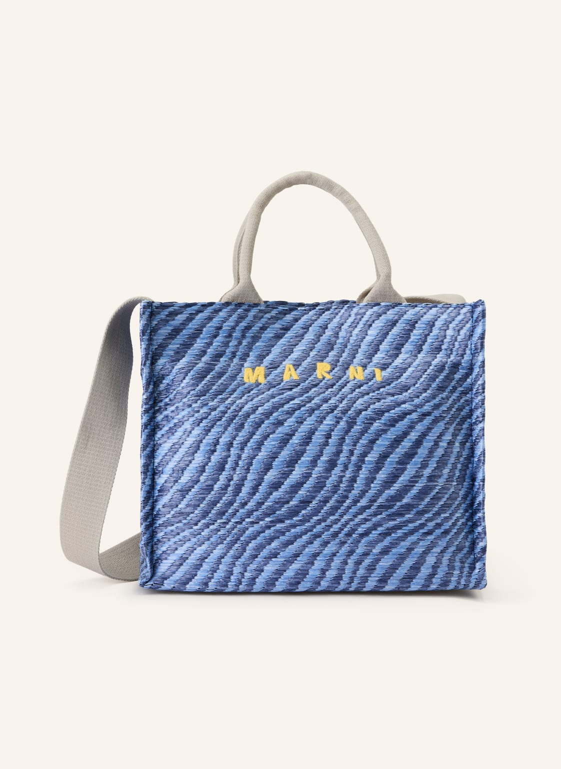 Marni Shopper Small blau von MARNI
