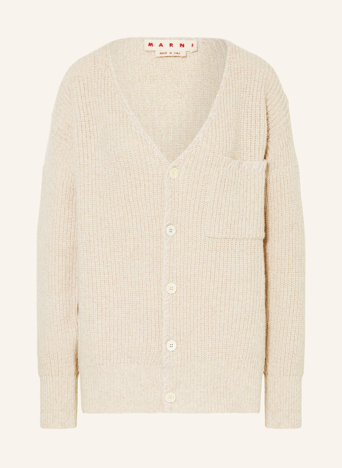 Marni Strickjacke beige von MARNI