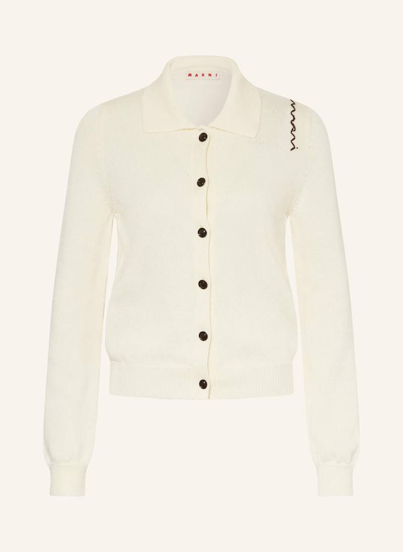 Marni Strickjacke weiss von MARNI