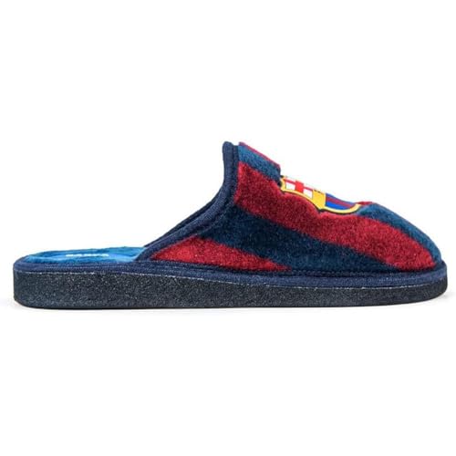 MARPEN SLIPPERS Unisex Dogo Rayas Barcelona Hausschuh, Offene Blaugranas, 42 EU von MARPEN SLIPPERS