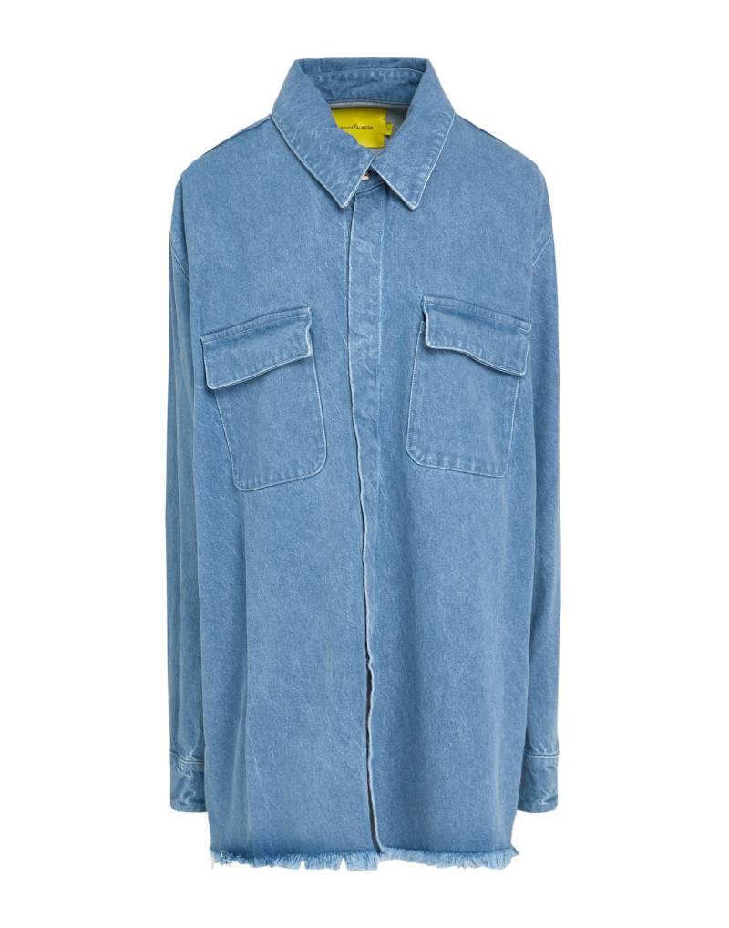 MARQUES' ALMEIDA Jeanshemd Damen Blau von MARQUES' ALMEIDA