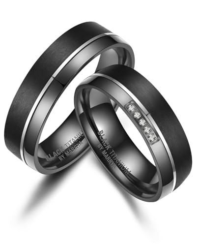 MARRYA Black Titanium Titan by Black Titanium Titan - Zirkonium Ringe Trauringe Eheringe Partnerringe MARRYA Black Titanium Titan by Black Titanium Titan - Zirkonium Ringe Trauringe Eheringe Partnerringe von MARRYA