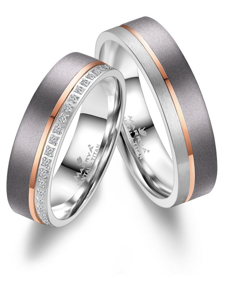 MARRYA Partnerring Tantal Ringe Trauringe Eheringe Partnerringe von MARRYA