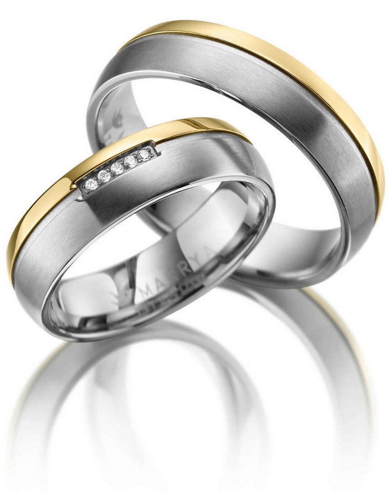 MARRYA Partnerring Titan Ringe Trauringe Eheringe Partnerringe von MARRYA