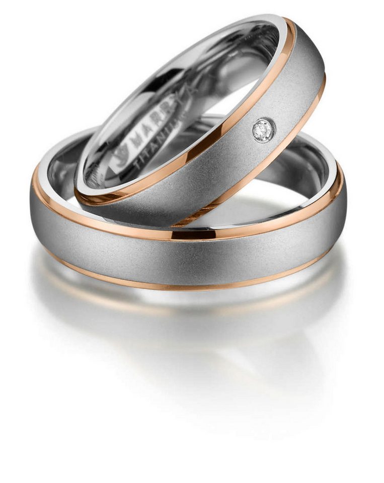 MARRYA Trauring Titan Ringe Trauringe Eheringe Partnerringe von MARRYA