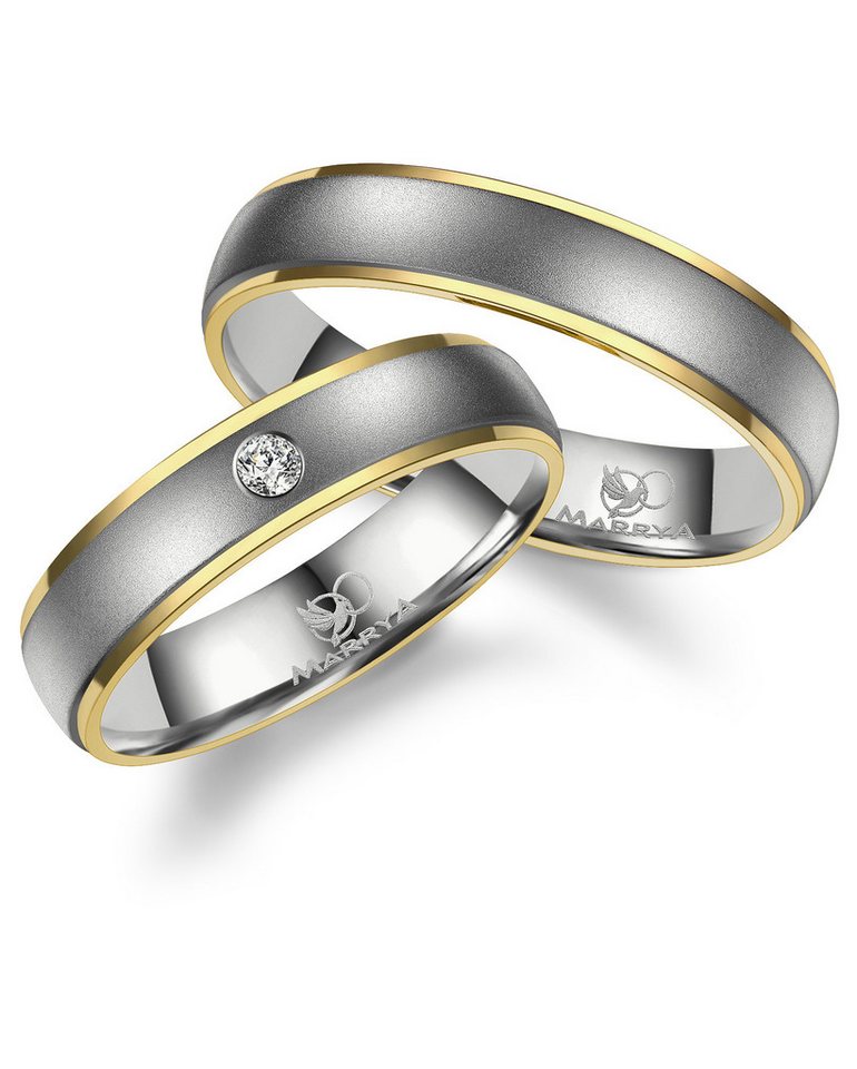 MARRYA Trauring Titan Ringe Trauringe Eheringe Partnerringe von MARRYA