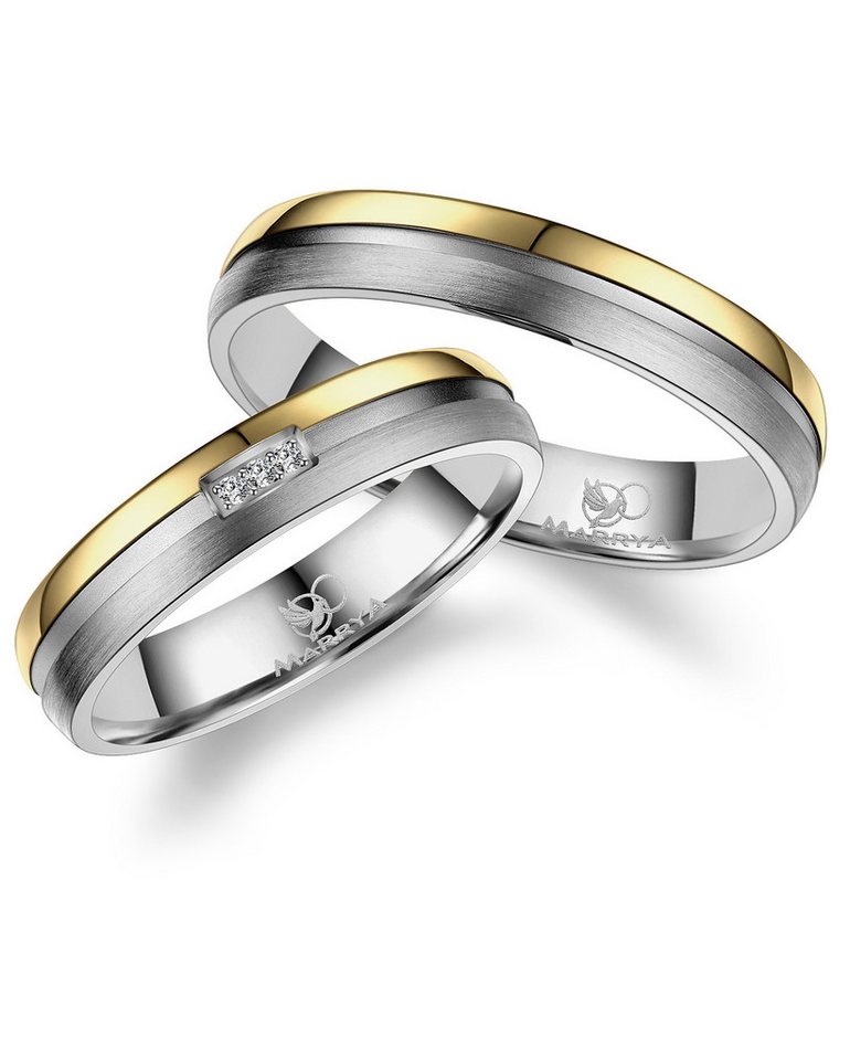 MARRYA Trauring Titan Ringe Trauringe Eheringe Partnerringe von MARRYA
