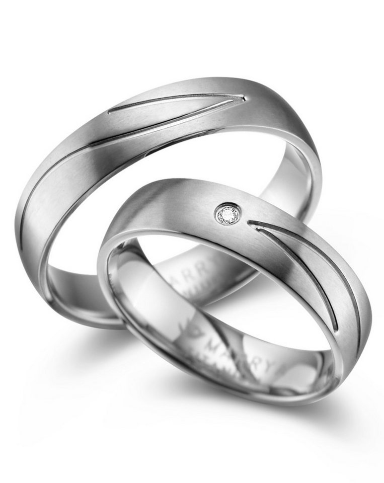 MARRYA Trauring Titan Ringe Trauringe Eheringe Partnerringe von MARRYA