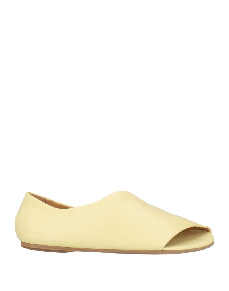MARSÈLL Ballerina Damen Pastellgelb von MARSÈLL