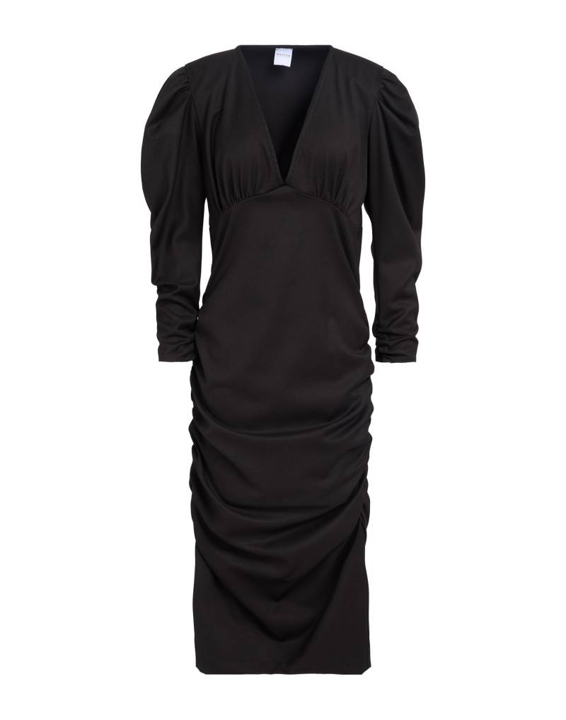 MARSĒM Midi-kleid Damen Schwarz von MARSĒM