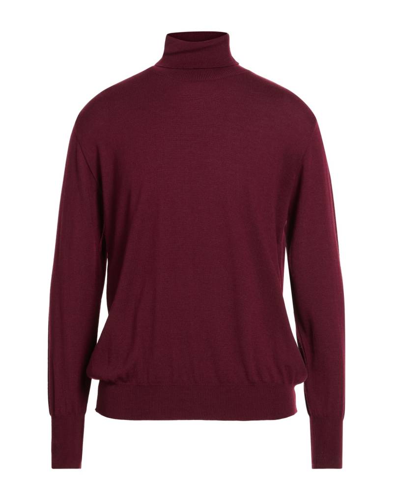 MARSĒM Rollkragenpullover Herren Bordeaux von MARSĒM