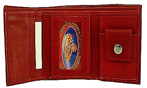 Leder Kinder Geldbeutel, rot von MARSHAL