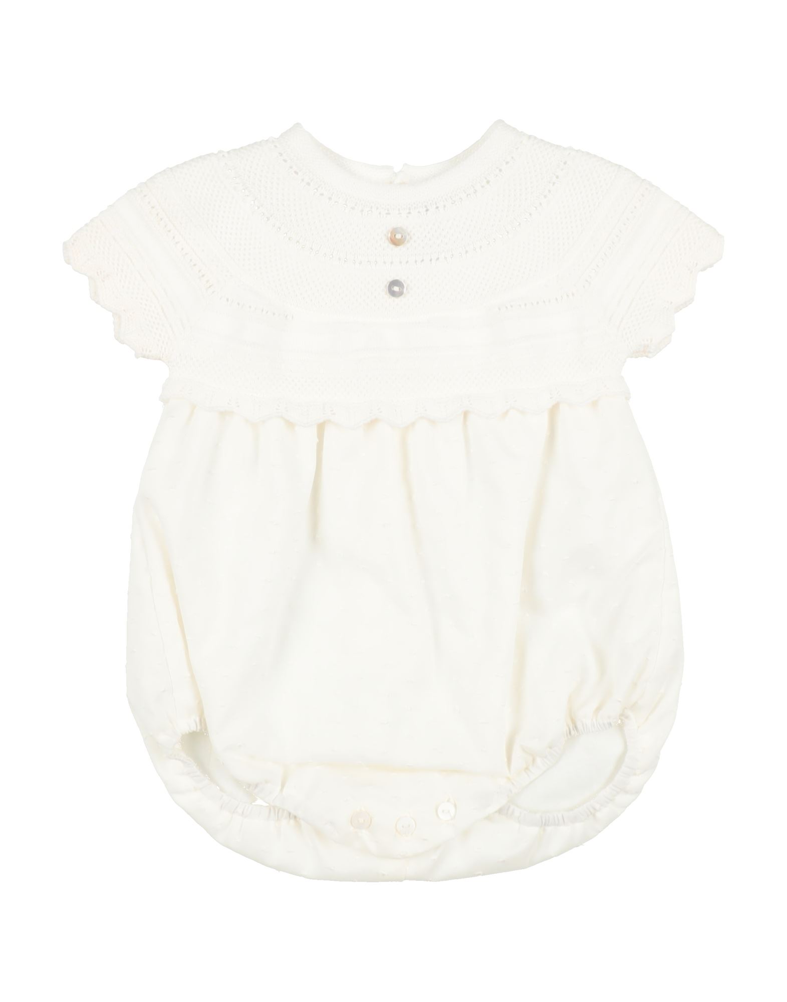 MARTIN ARANDA Babystrampler & -latzhosen Kinder Elfenbein von MARTIN ARANDA