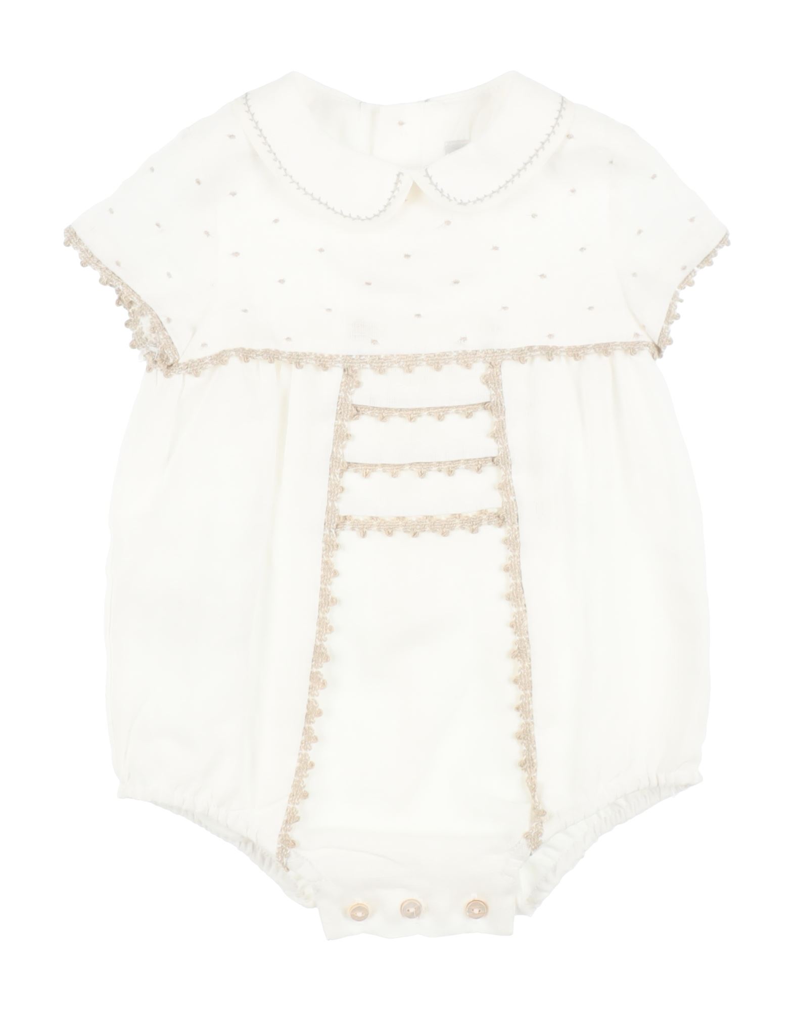 MARTIN ARANDA Babystrampler & -latzhosen Kinder Off white von MARTIN ARANDA