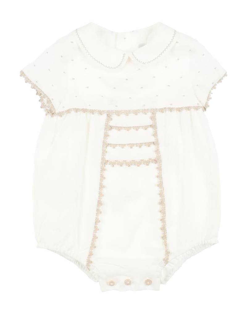 MARTIN ARANDA Babystrampler & -latzhosen Kinder Off white von MARTIN ARANDA