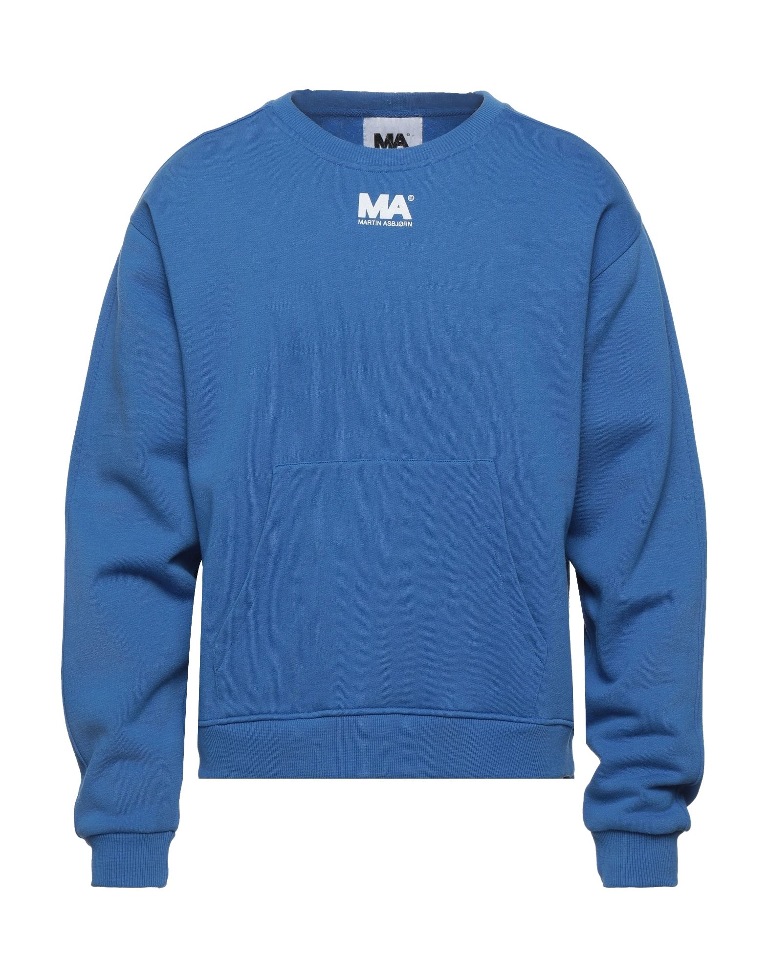 MARTIN ASBJØRN Sweatshirt Herren Azurblau von MARTIN ASBJØRN