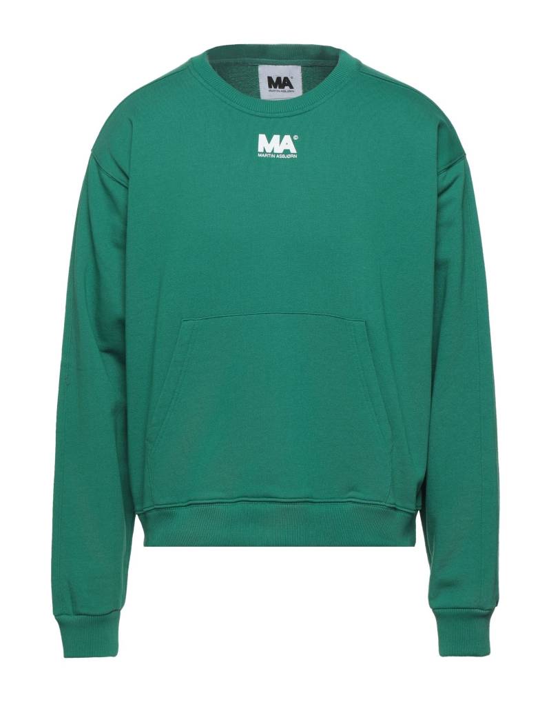 MARTIN ASBJØRN Sweatshirt Herren Vert Émeraude von MARTIN ASBJØRN