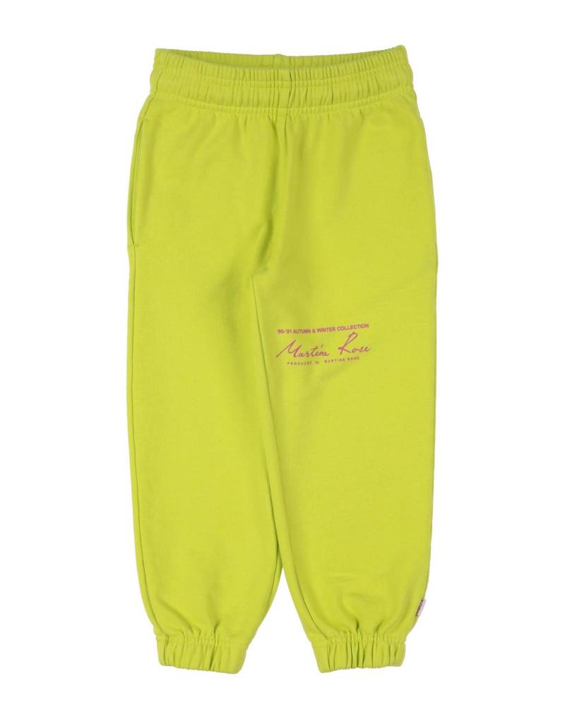 MARTINE ROSE Hose Kinder Limettengrün von MARTINE ROSE