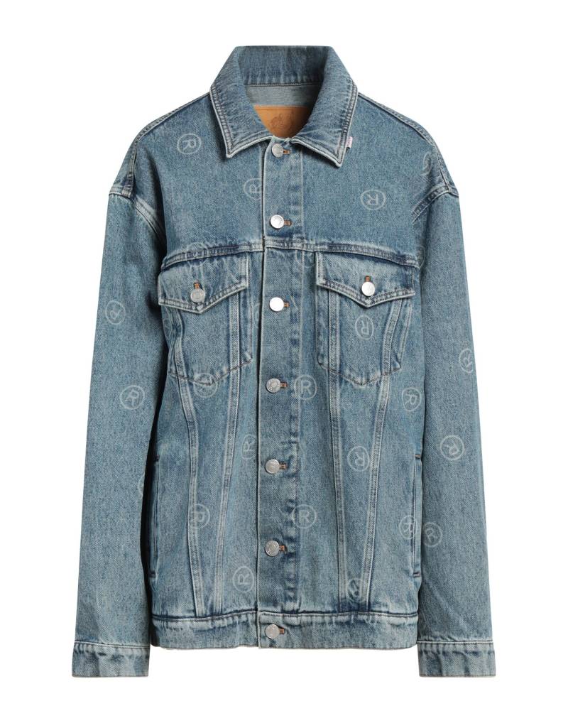 MARTINE ROSE Jeansjacke/-mantel Damen Blau von MARTINE ROSE