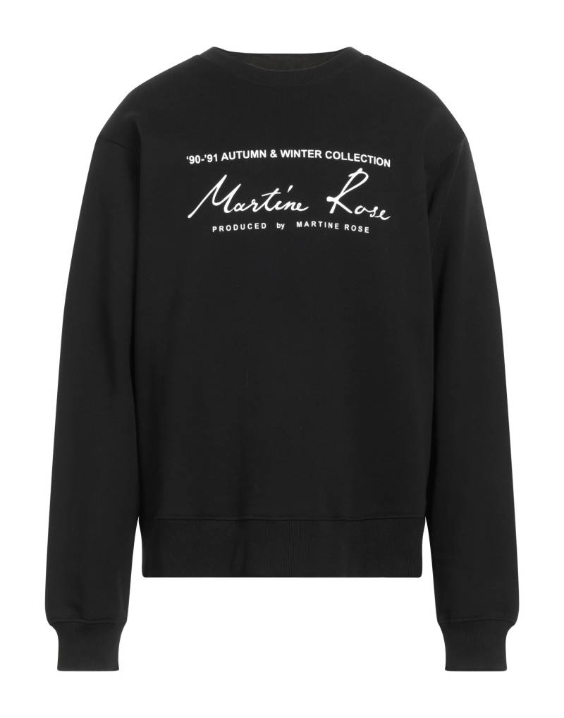 MARTINE ROSE Sweatshirt Herren Schwarz von MARTINE ROSE