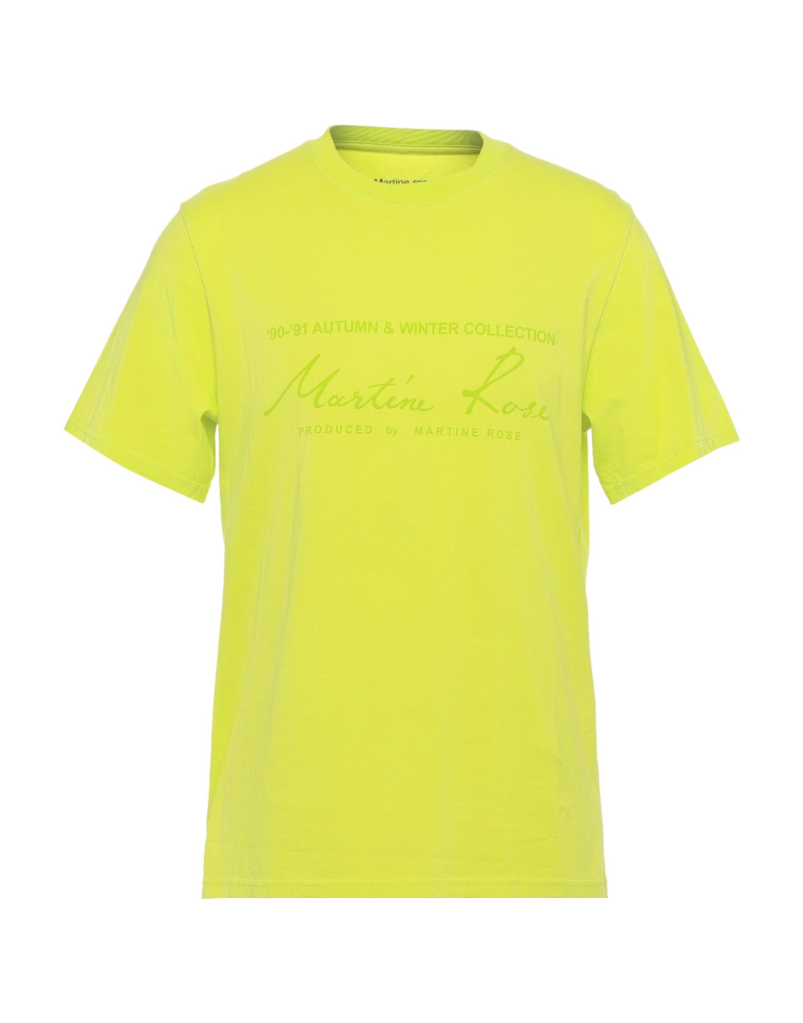 MARTINE ROSE T-shirts Herren Hellgrün von MARTINE ROSE