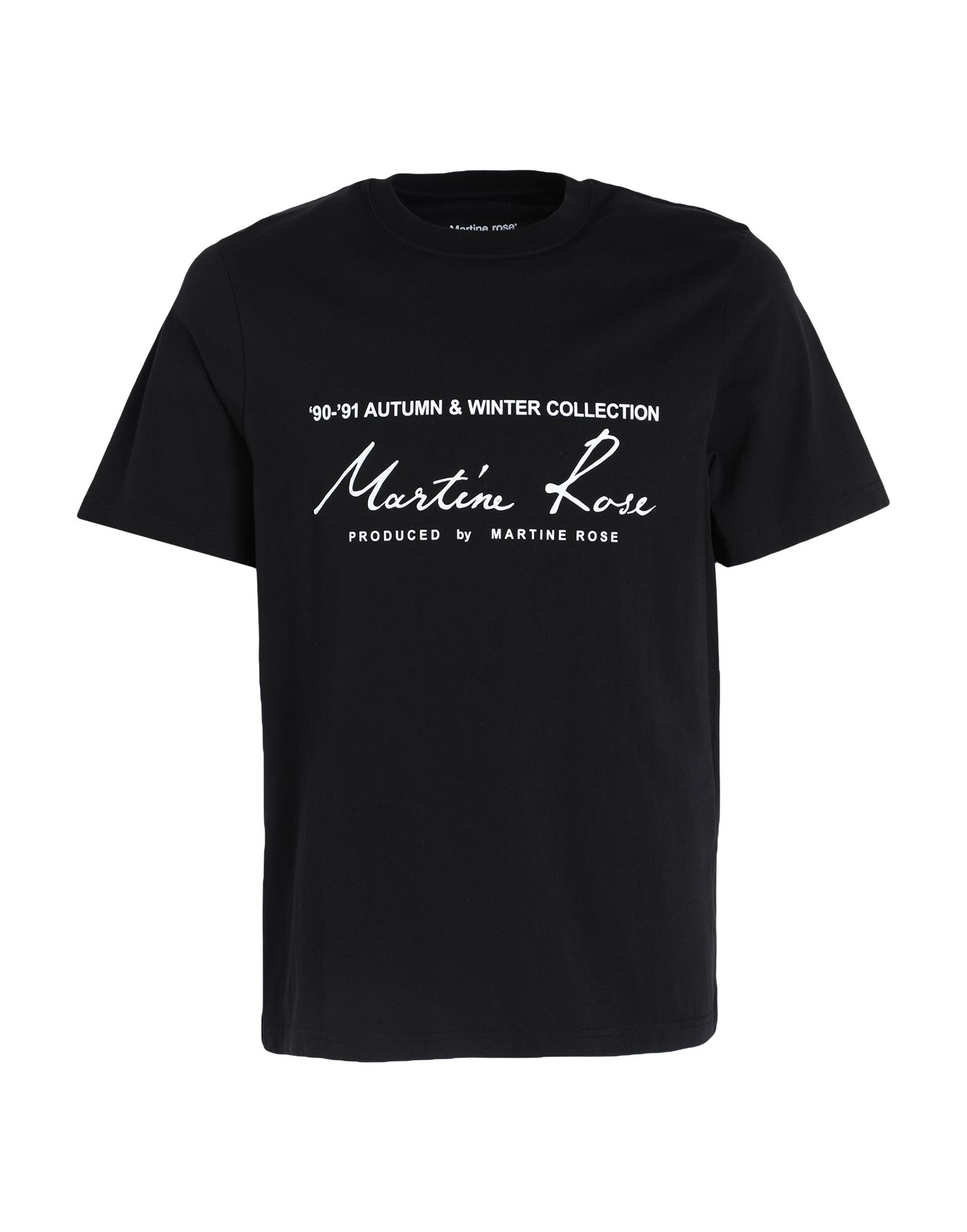 MARTINE ROSE T-shirts Herren Schwarz von MARTINE ROSE