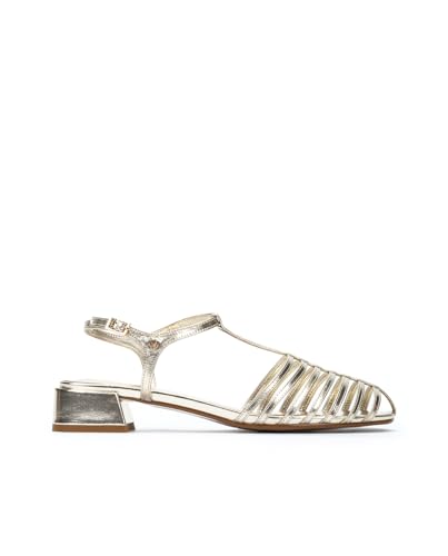 MARTINELLI Damen Panaro Flache Sandale, Gold, 40 EU MARTINELLI Damen Panaro Flache Sandale, Gold, 40 EU von MARTINELLI