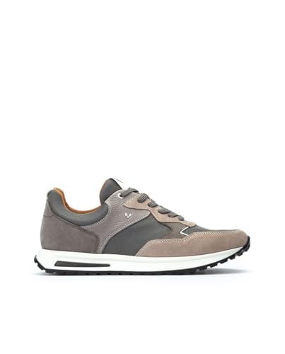 MARTINELLI Hanbury Herren-Sneaker aus Leder, stone, 44 EU von MARTINELLI