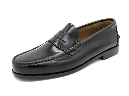 MARTTELY Herren Slipper Business Schuhe Ledersohle Rahmengenäht Premium Penny Loafer Anzugschuhe Slip-On Halbschuhe klassisch elegant Schwarz 40 EU MARTTELY Herren Slipper Business Schuhe Ledersohle Rahmengenäht Premium Penny Loafer Anzugschuhe Slip-On Halbschuhe klassisch elegant Schwarz 40 EU von MARTTELY