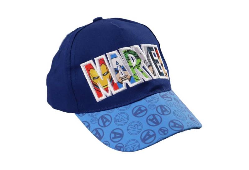 MARVEL Baseball Cap Marvel Avengers Jungen Basecap Hulk Iron Man Gr. 52 oder 54 von MARVEL
