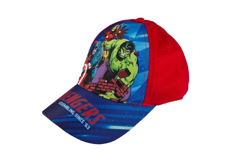 MARVEL Baseball Cap Marvel Avengers Hulk Iron Man Jungen Basecap Baseball Kappe Gr. 52 bis 54 von MARVEL
