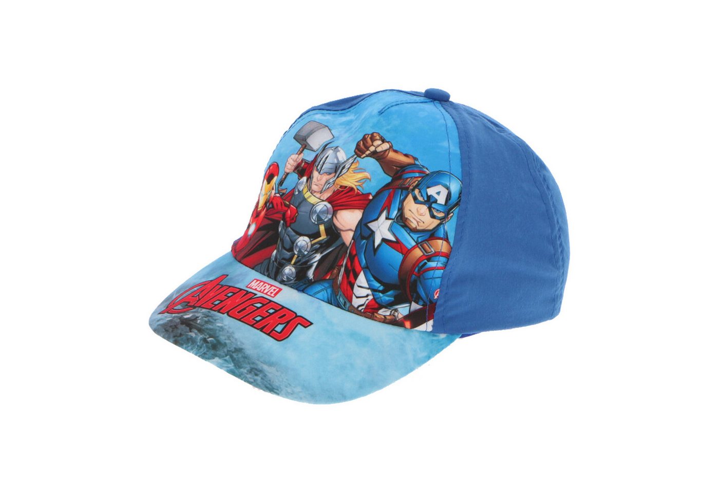 MARVEL Baseball Cap Marvel Avengers Jungen Basecap Baseball Kappe Mütze Gr. 53 bis 55 von MARVEL