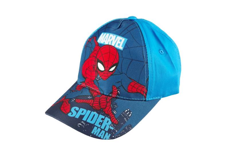 MARVEL Baseball Cap Marvel Spiderman Kinder Jungen Basecap Baseball Kappe Gr. 52 bis 54 von MARVEL