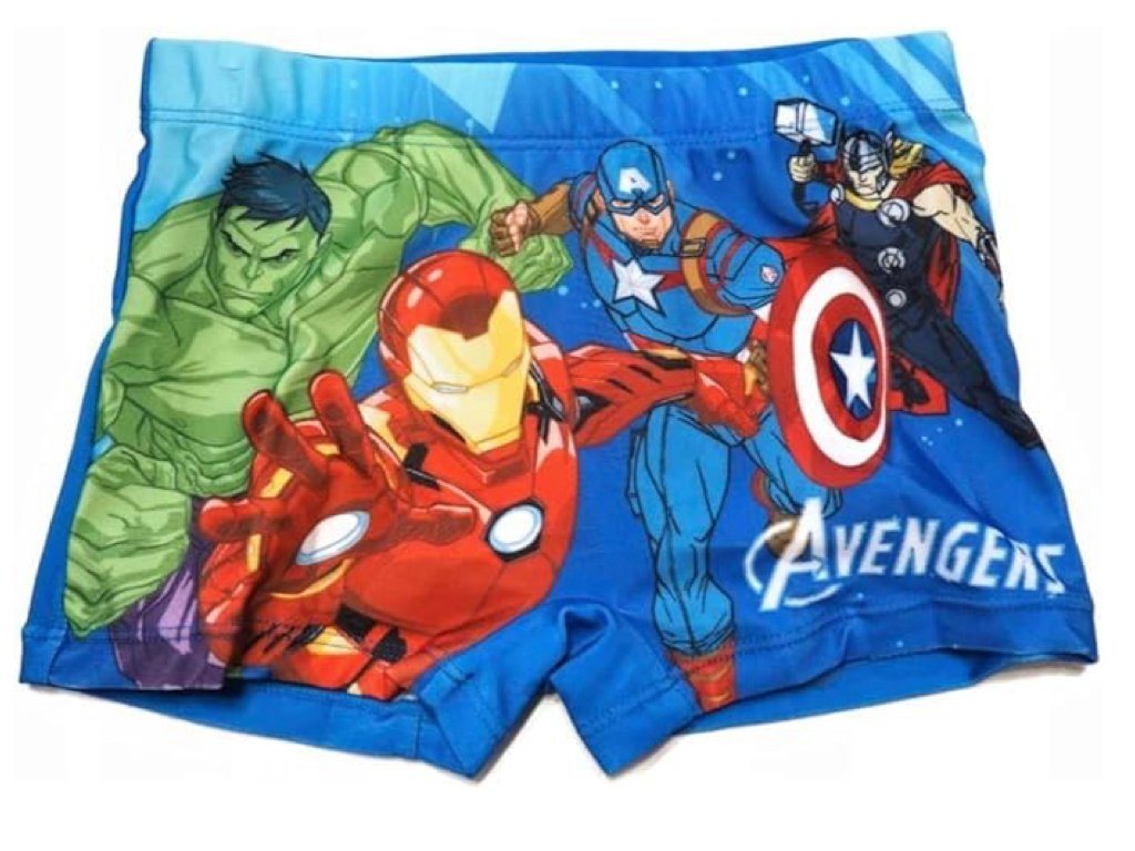 MARVEL Boxer-Badehose Marvel Avengers Kinder Badehose Badeshorts von MARVEL