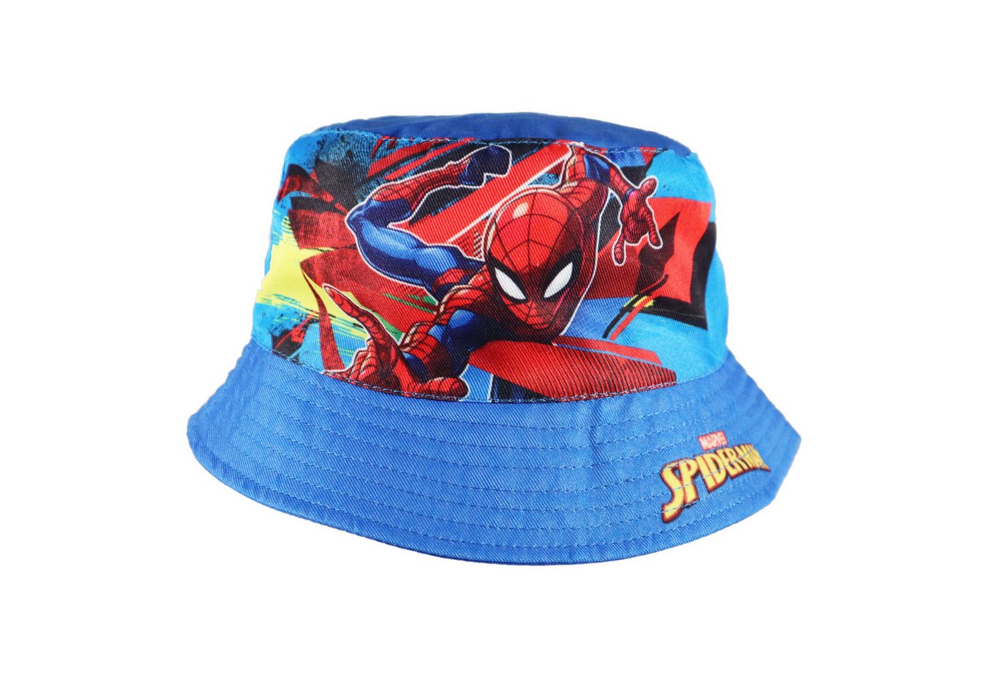 MARVEL Fischerhut Marvel Spiderman Kinder Jungen Fischermütze Sommerhut Gr. 52-54 von MARVEL