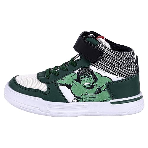 MARVEL Hulk High Top Sneakers Sneaker, Grün, 30 EU von Marvel