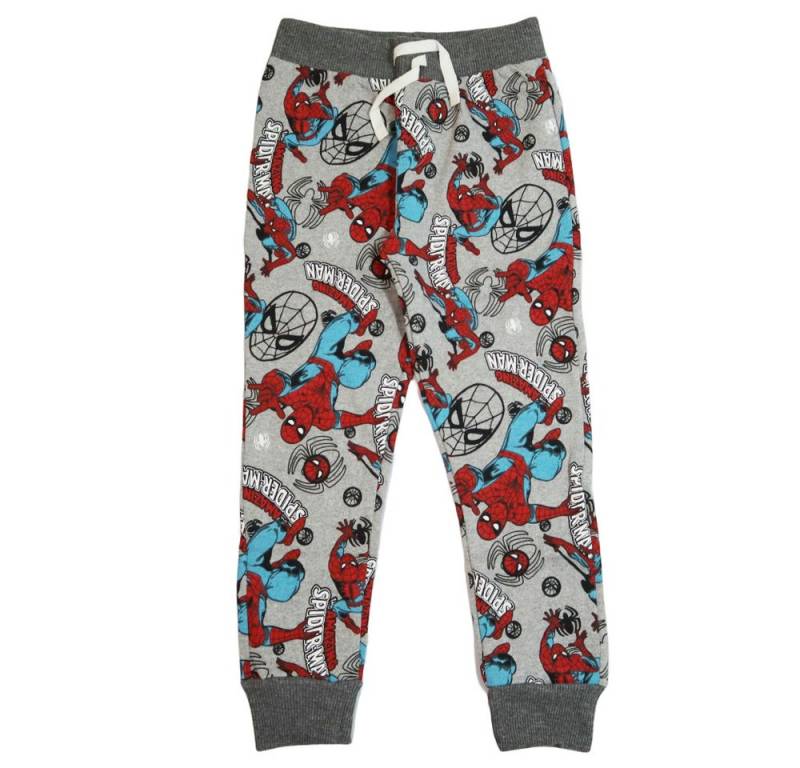 MARVEL Jogginghose Marvel Spiderman Jungen Kinder Sporthose Hose Gr. 104 bis 122 von MARVEL